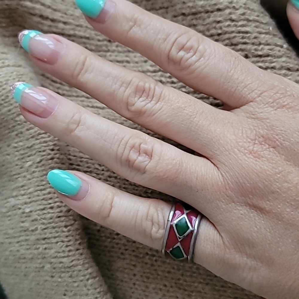 Argyle Glass Ring 5/6